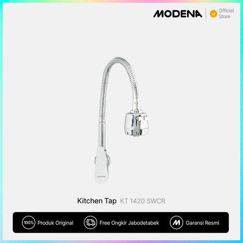 [EZO.3400209] MODENA Kitchen Tap - KT 1420 SWCR