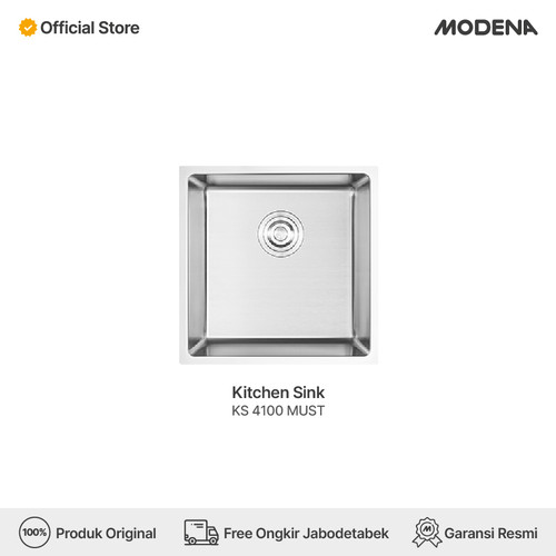 [EZO.3400211] MODENA Kitchen Sink - KS 4100 MUST