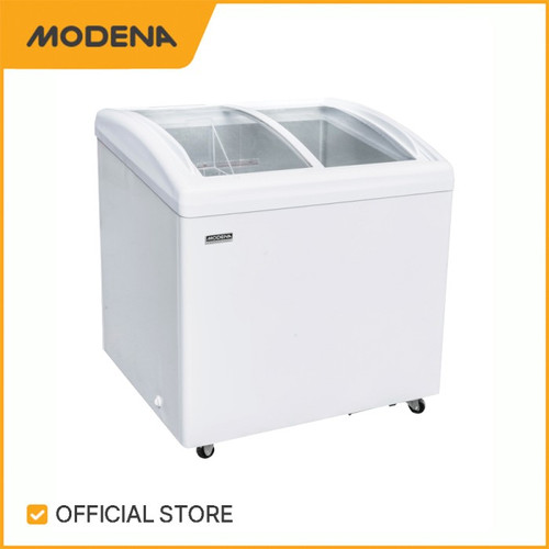 [EZO.3400247] MODENA Chest Freezer - MC 0260 W (Kapasitas 256 Liter)