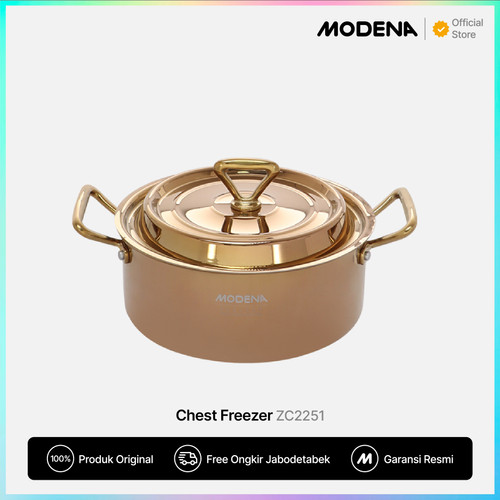 [EZO.3400262] MODENA Casserole Pan - ZC 2251 Rose Gold Color