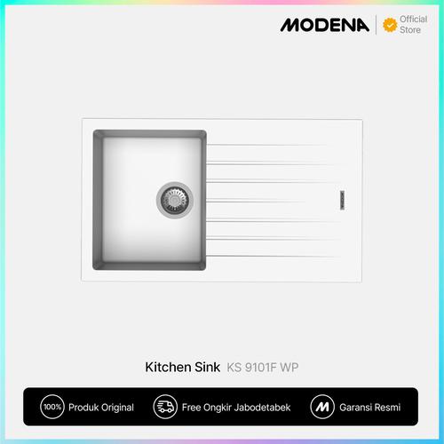 [EZO.3400615] MODENA Kitchen Sink - KS 9101F WP (Quartz Granite)