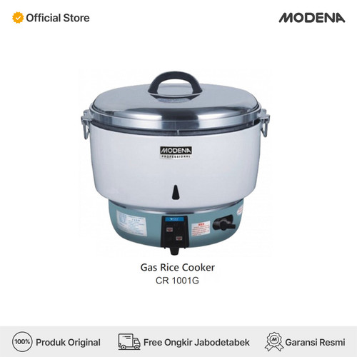 [EZO.3400295] MODENA Gas Rice Cooker - CR 1001 G Pro (10liter)