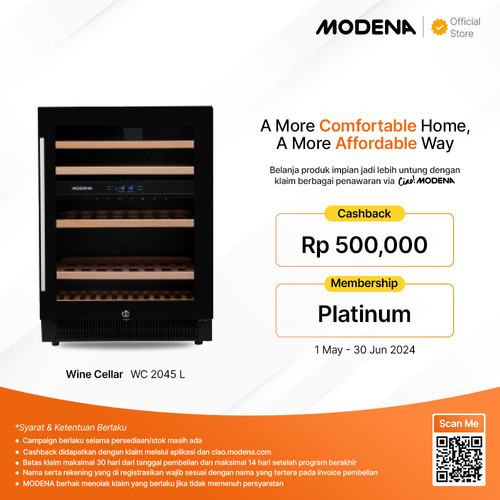 [EZO.3400305] MODENA Wine Cellar - WC 2045 L