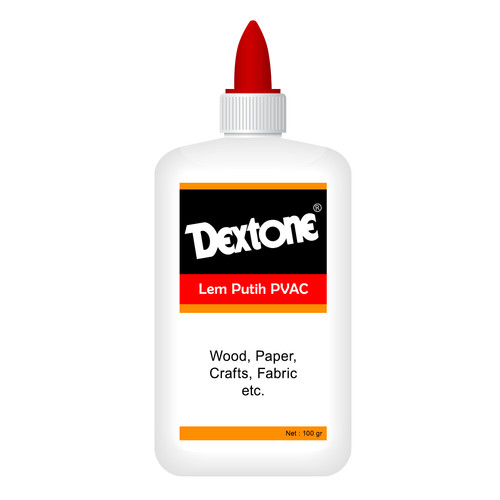 [EZM.7500116] Lem Putih Dextone PVAC 100 Gr