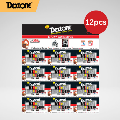 [EZM.7500148] Lem Besi Epoxy 5 Menit Mini Ecopack Dextone - 12 gr