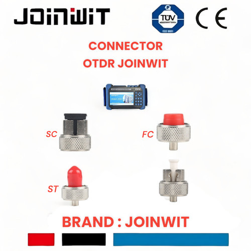 [EZM.4300050] CONNECTOR OTDR JOINWIT LC/SC/FC/ST adaptor konektor otdr fiber optic -