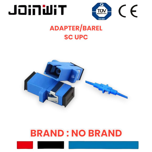 [EZM.4300075] ADAPTER SC UPC barel adaptor sc upc/apc/mm/om3 fiber optic connector