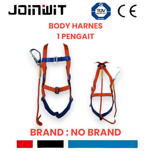 [EZM.4300130] ALAT PENGAMAN/safety harnes body/ hernes/harness/herness (SINGLE HOOK)
