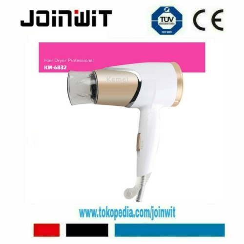 [EZM.4300171] Pengering Rambut // Hair Dryer // Kemei Km-6832 Professional Hair