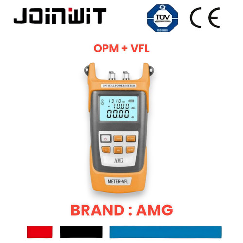 [EZM.4300209] OPM + VFL 20 KM Optical Power Meter Visual Fault Locator AMG