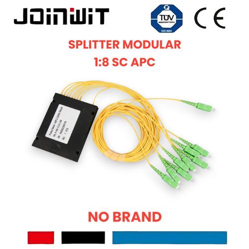 [EZM.4300250] Passive splitter / pasif spliter 1:8 fiber optic ( MODULAR ) SC/ APC