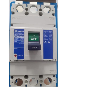 [EZM.1050014] MCCB Shihlin BM400-CN (380V 25kA, 220V 35kA) 3P 250A ~ 400A