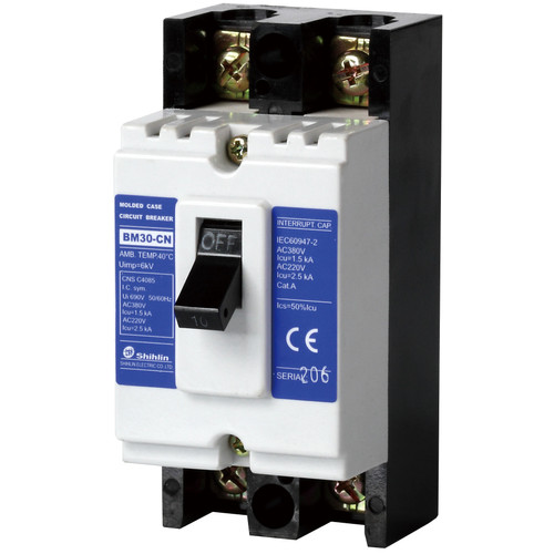 [EZM.1050079] MCCB Shihlin BM30-CN (380V 1,5kA, 220V 2,5kA) 3P 3A ~ 30A