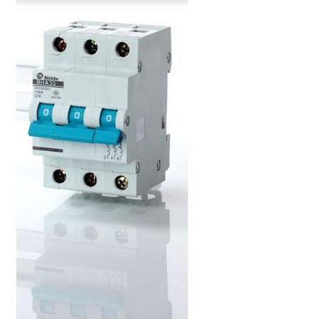 [EZM.1050087] MCB (Miniature Circuit Breaker) Shihlin BHA-33C 3P (6kA) 2A ~ 63A