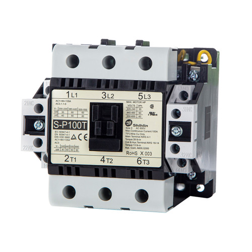 [EZM.1050098] Kontaktor S-P100T Shihlin AC3-105A AC1-135A 2NO2NC 110V/220V/380V