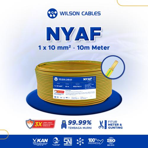 [EZM.7900258] Wilson Cables - NYAF 10 mm² 10 Meter - Kabel Tembaga Serabut