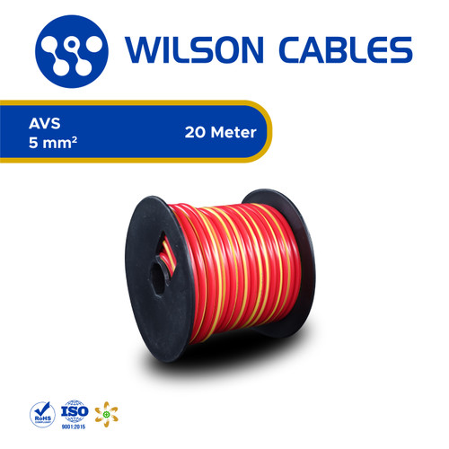 [EZM.7900277] AVS 5 mm2 20 Meter - Kabel Otomotif Wilson Cables