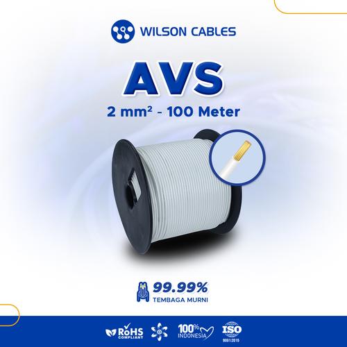 [EZM.7900467] AVS 2 mm2 100 Meter - Kabel Otomotif Wilson Cables