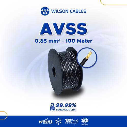 [EZM.7900475] AVSS 0.85 mm2 100 Meter - Kabel Otomotif Wilson Cables