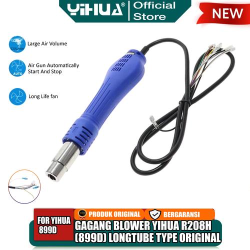 [EZM.4400196] Yihua 899D Gagang Blower 208H Longtube Type Silikon Line Handle ORI