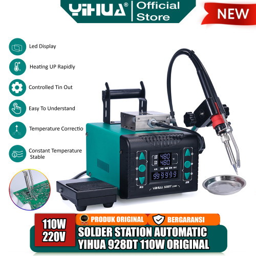 [EZM.4400053] Yihua 928DT Solder Station Automatic 110W Soldering Iron Digital ORI