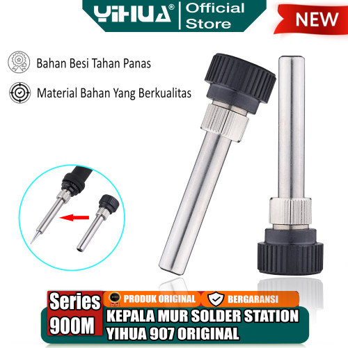 [EZM.4400087] Kepala Mur Solder Station Yihua 907 Selongsong Solder Iron Heater ORI