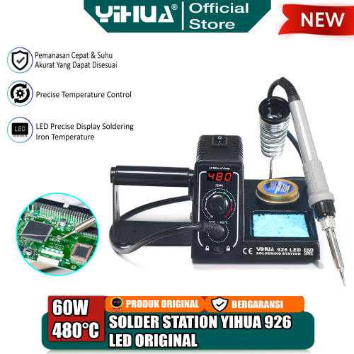 [EZM.4400218] Yihua 926 LED Solder Station Digital Welding Soldering Iron ESD ORI