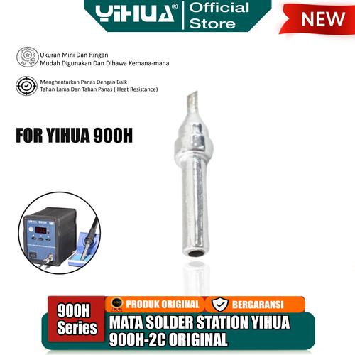 [EZM.4400103] Yihua 900H-2C Mata Solder Station Series 900H Iron Tip Tapal Kuda ORI