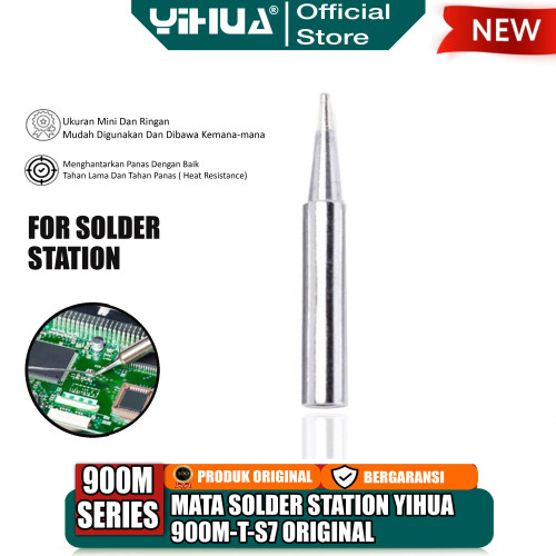 [EZM.4400228] Yihua 900M-T-S7 Mata Solder Station Series 900M Soldering Iron Tip ORI
