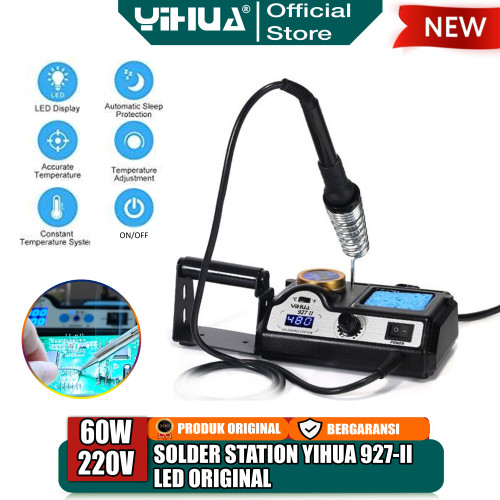 [EZM.4400105] Yihua 927-II LED Solder Station Digital 60W Soldering Iron Welding ORI