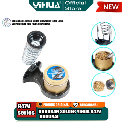 [EZM.4400245] Yihua 947V Dudukan Solder Stand Soldering Tatakan Solder Alat Taruh OR