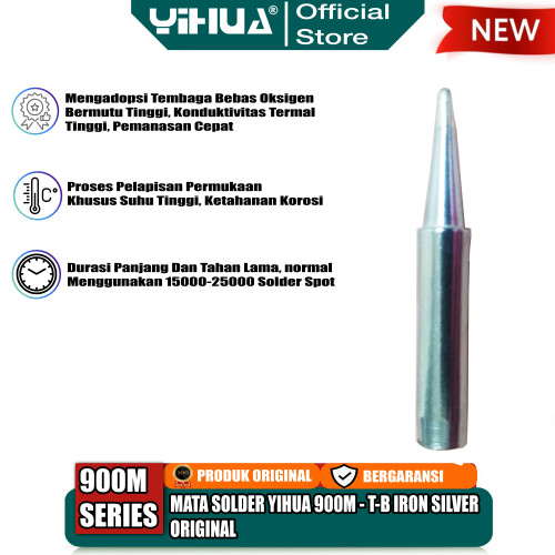 [EZM.4400268] Yihua 900M-T-B Mata Solder Station 900M Series Mata Lurus Iron Tip ORI