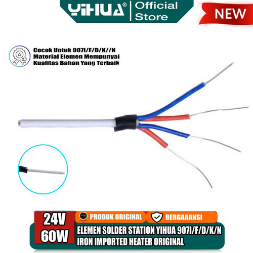 [EZM.4400140] Elemen Solder Station Iron Yihua 907I F D K N Imported Heater No.131A