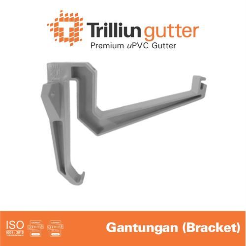 [EZM.4500202] Fitting Talang uPVC Trilliun Bracket (140) - Talang Air Gantungan