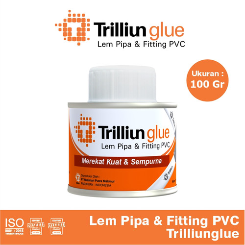 [EZM.4500080] Lem Pipa & Fitting PVC Trilliunglue Kaleng 100gr