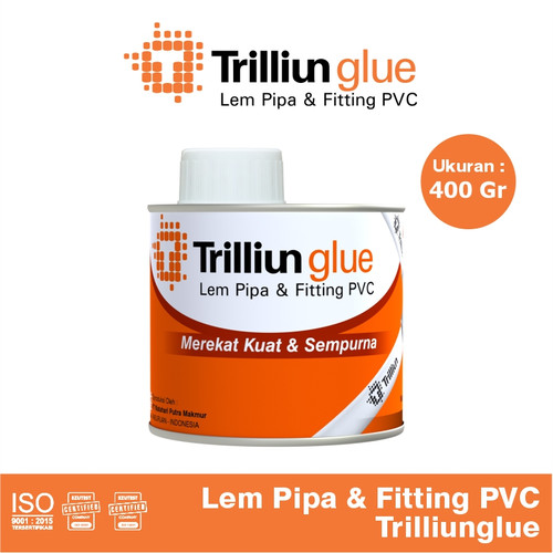 [EZM.4500081] Lem Pipa & Fitting PVC Trilliunglue Kaleng 400gr