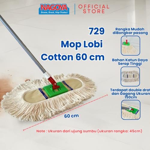 [EZM.8000018] NAGOYA Mop Lobi Katun - 60cm, 75cm, 90cm