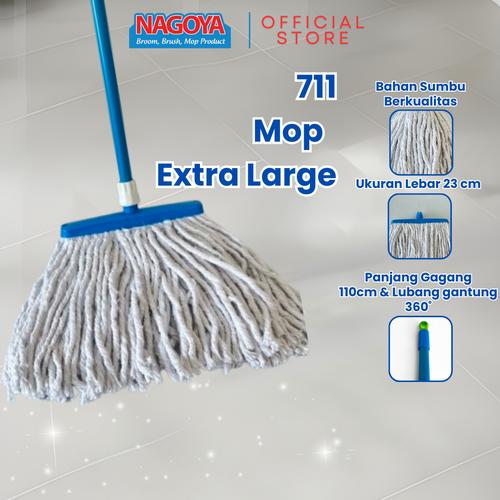 [EZM.8000050] Pel,Mop,Pel Lantai Jumbo,Pengepel,Pel Sumbu Nagoya Extra Large 23,5 cm