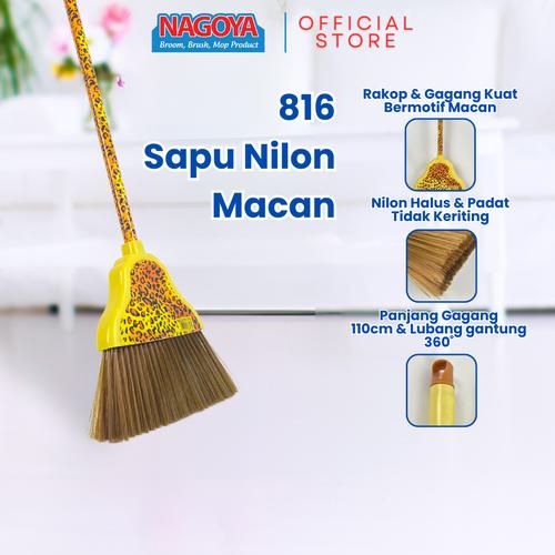 [EZM.8000075] Sapu,Sapu Nilon,Sapu Plastik,Warna,Sapu Lantai,Sapu Nilon Macan Nagoya