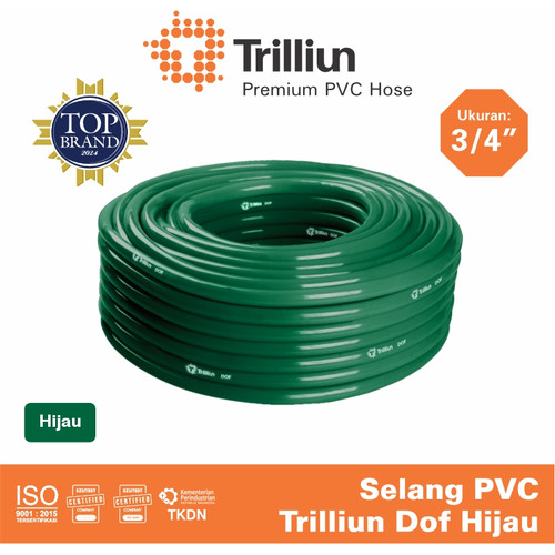 [EZM.4500170] Selang Air PVC Trilliun Dof 3/4" Inch - 10 Meter
