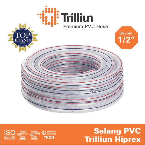 [EZM.4500185] Selang Air PVC Trilliun Hiprex 1/2" Inch - 10 Meter