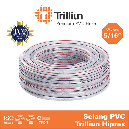 [EZM.4500103] Selang Air PVC Trilliun Hiprex 5/16" Inch - 100 Meter