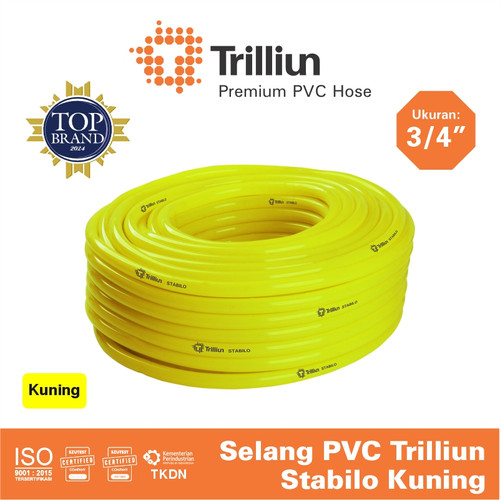 [EZM.4500109] Selang Air PVC Trilliun Stabilo 3/4" Inch - 50 Meter