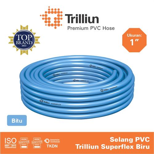 [EZM.4500004] Selang Air PVC Trilliun Superflex 1" Inch - 100 Meter