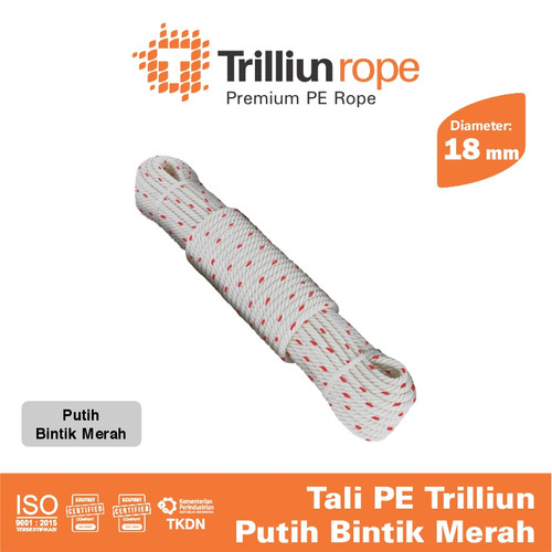 [EZM.4500132] Tali PE Trilliun 18 mm - 30 Meter