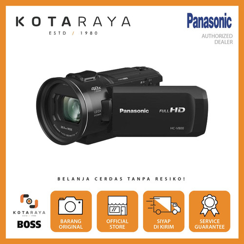 Panasonic HC-V800 Full HD Camcorder - GARANSI RESMI
