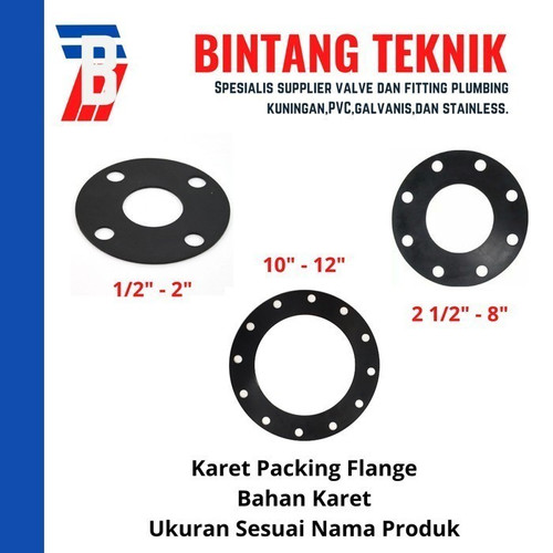 [EZR.2700633] Karet Packing Flange 5" inch