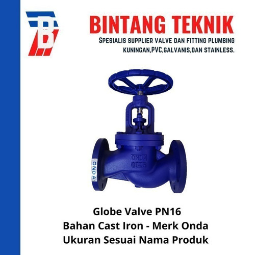 [EZR.2700793] Globe Valve 5" inch Cast Iron Onda PN16