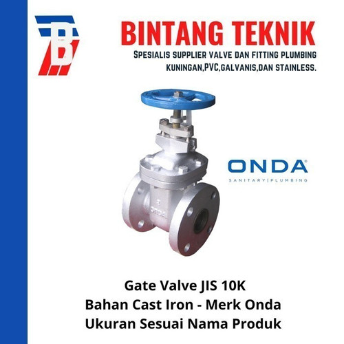 [EZR.2700808] Gate Valve 12" inch Cast Iron Onda JIS 10K