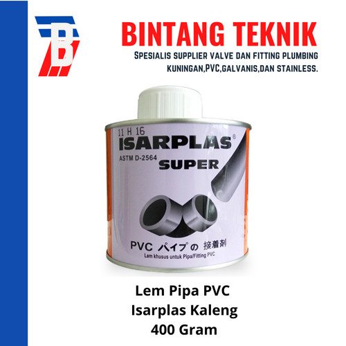 [EZR.2702101] Lem PVC Isarplas Kaleng 400 Gram